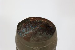 WMF, art Nouveau Hand Beaten Brass Chalice on Three Organic Supports - Thumbnail 7