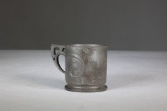 Liberty & Co., An Arts & Crafts Pewter Christening Mug - Thumbnail 2