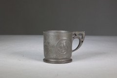 Liberty & Co., An Arts & Crafts Pewter Christening Mug - Thumbnail 4