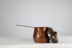Birmingham Guild of Handicraft. An Arts & Crafts Chocolate or Sauce Heating Saucepan - Thumbnail 10