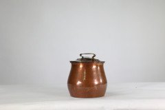 Birmingham Guild of Handicraft, Arts & Crafts Copper Chocolate Pan - Thumbnail 3