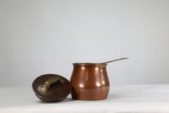 Birmingham Guild of Handicraft, Arts & Crafts Copper Chocolate Pan - Thumbnail 11