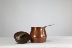 Birmingham Guild of Handicraft. An Arts & Crafts Chocolate or Sauce Heating Saucepan - Thumbnail 11
