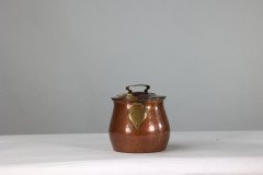 Birmingham Guild of Handicraft, Arts & Crafts Copper Chocolate Pan - Thumbnail 6