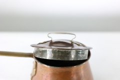 Birmingham Guild of Handicraft, Arts & Crafts Copper Chocolate Pan - Thumbnail 14