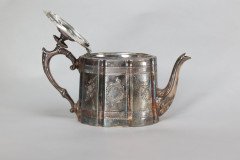 James Dixon & Sons. Aesthetic Movement Electroplated Britannia Metal Tea Set - Thumbnail 6