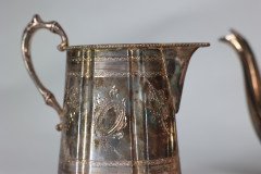 James Dixon & Sons. Aesthetic Movement Electroplated Britannia Metal Tea Set - Thumbnail 15