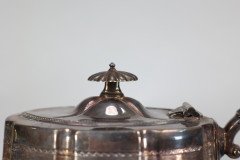 James Dixon & Sons. Aesthetic Movement Electroplated Britannia Metal Tea Set - Thumbnail 16