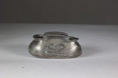 Liberty & Co., An Arts & Crafts Three Piece Tea Set with Floral Decoration - Thumbnail 2
