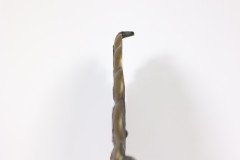 Aesthetic Movement c.1885 Cast Brass Peacock Trivet - Thumbnail 9