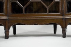 George Jack for Morris & Co., Two Fine Quality Aesthetic Movement Walnut Glazed Corner Cabinets - Thumbnail 16