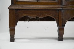 George Jack for Morris & Co., Two Fine Quality Aesthetic Movement Walnut Glazed Corner Cabinets - Thumbnail 15