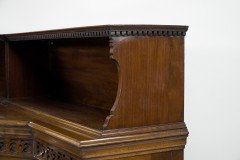 George Jack for Morris & Co., Two Fine Quality Aesthetic Movement Walnut Glazed Corner Cabinets - Thumbnail 11