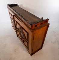 An Aesthetic Movement Ash & Fiddle Back Wall Cabinet - Thumbnail 3