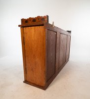 An Aesthetic Movement Ash & Fiddle Back Wall Cabinet - Thumbnail 6