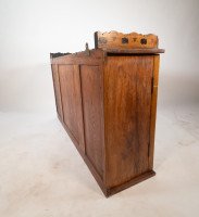 An Aesthetic Movement Ash & Fiddle Back Wall Cabinet - Thumbnail 11