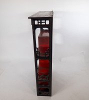 Heals & Son. An Anglo-japanese Aesthetic Movement Set of Wall Shelves with Japanese Fretwork Decoration - Thumbnail 5
