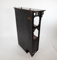 Heal's & Son, anglo-Japanese Oak Wall Shelf with Fretwork, Aesthetic Movement - Thumbnail 14