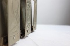 Margaret Gilmour School. Arts & Crafts Silver Plated Celtic Decorated Wall Rack - Thumbnail 12