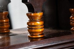 Jackson & Graham Attributed, Moorish Mahogany Overmantel or Wall Shelf - Thumbnail 16