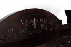 Jackson & Graham Attributed, Moorish Mahogany Overmantel or Wall Shelf - Thumbnail 17