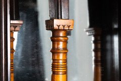 Jackson & Graham Attributed, Moorish Mahogany Overmantel or Wall Shelf - Thumbnail 18