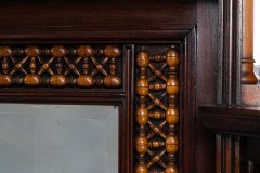 Jackson & Graham Attributed, Moorish Mahogany Overmantel or Wall Shelf - Thumbnail 22