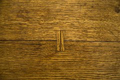 Sidney Barnsley Attributed, a Rare Cotswold School Arts & Crafts Hayrake Oak Dining Table - Thumbnail 6