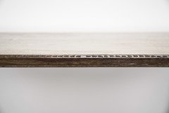 Sidney Barnsley Attributed, a Rare Cotswold School Arts & Crafts Hayrake Oak Dining Table - Thumbnail 8