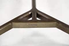 Sidney Barnsley Attributed, a Rare Cotswold School Arts & Crafts Hayrake Oak Dining Table - Thumbnail 18