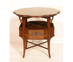 E. W. Godwin Attributed, for Collinson & Lock. Anglo-Japanese Rosewood Side Table - Thumbnail 2
