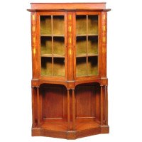 G. M. Ellwood for J. S. Henry. A Glasgow Style break front display cabinet - Thumbnail 1