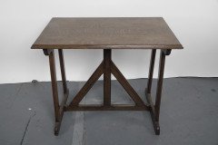 A. W. N. Pugin (after a Design By). A Late 20th Century Gothic Revival Oak Table - Thumbnail 3