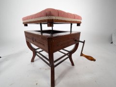 Jas Shoolbred. Aesthetic Movement Adjustable Height Piano Stool - Thumbnail 9