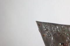 Arts & Crafts Copper Hanging Photograph Frame with Leaf & Berry Decoration - Thumbnail 8