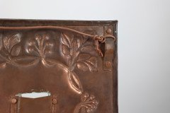 Arts & Crafts Copper Hanging Photograph Frame with Leaf & Berry Decoration - Thumbnail 13