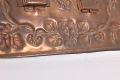 Arts & Crafts Copper Hanging Photograph Frame with Leaf & Berry Decoration - Thumbnail 16
