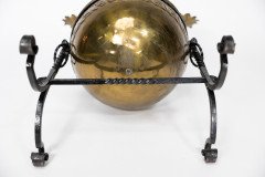 An Aesthetic Movement Wrought Writhen Iron & Copper Fire Bucket - Thumbnail 14