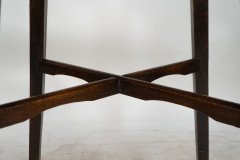E. A. Taylor for Wylie & Lochhead. A Glasgow School Circular Oak Side Table - Thumbnail 11