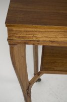 A. H. Mackmurdo for E. Goodall. Rare Early Art Nouveau Satinwood Side Table - Thumbnail 10