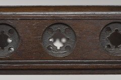 E. W. Godwin Attributed, for Collinson & Lock. An Aesthetic Movement Six-Leg Walnut Circular Centre Table - Thumbnail 10