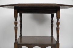 H W Batley for Collinson and Lock (attributed). A fine quality Aesthetic Movement octagonal side table - Thumbnail 7