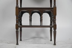 H W Batley for Collinson and Lock (attributed). A fine quality Aesthetic Movement octagonal side table - Thumbnail 11
