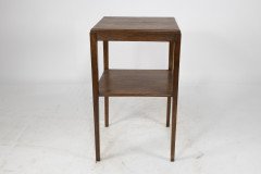 Fyne Ladye. A simple Arts and Crafts style two tier oak side table - Thumbnail 2