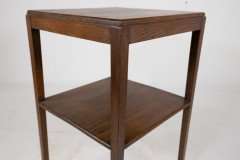 Fyne Ladye. A simple Arts and Crafts style two tier oak side table - Thumbnail 8