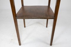 Fyne Ladye. A simple Arts and Crafts style two tier oak side table - Thumbnail 9