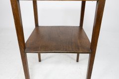 Fyne Ladye. A simple Arts and Crafts style two tier oak side table - Thumbnail 10