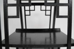 George Watson of Edinburgh. An Anglo-Japanese Ebonized Side Table with Hand Carved Edges - Thumbnail 14