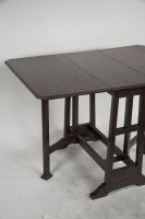 Liberty & Co., attributed. A Good Quality Arts & Crafts Oak Drop-leaf Table - Thumbnail 4