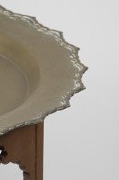Liberty & Co. Attributed, The Retailer. A Moorish-style Side Table with a Heavy Brass Removable Dish-shaped Table Top - Thumbnail 5
